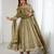New Designer  Green Anarkali Gown Wedding Wear Suit Set