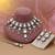White color kundan necklace set