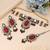 Maroon color choker kundan necklace set