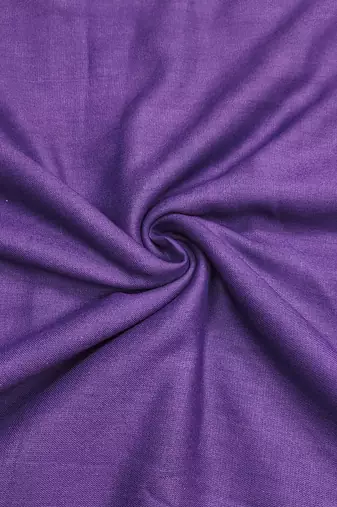 Purple viscose embroidered unstitched dress material