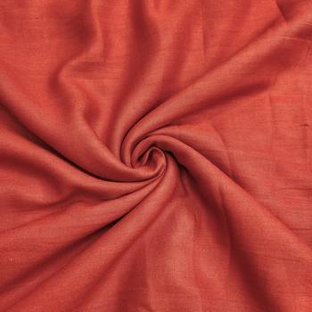 Rust viscose embroidered unstitched dress material 4