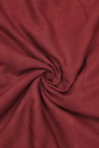 Maroon viscose embellished unstitched dress material