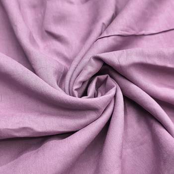 Lavender cotton silk embroidered unstitched dress material 4