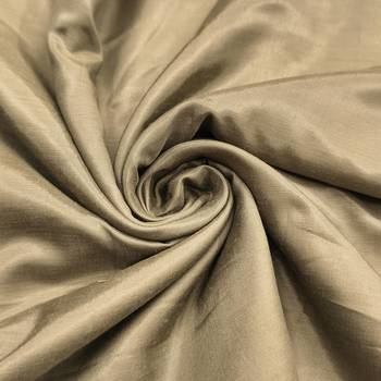 Olive organza printed unstitched dress material 4