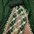 Dark green cotton silk woven unstitched dress material