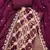 Wine cotton silk woven unstitched dress material