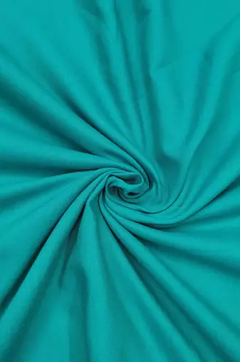 Turquoise roman cotton embroidered unstitched dress material