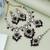 Black color kundan necklace set