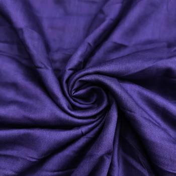Purple viscose georgette embroidered unstitched dress material 4