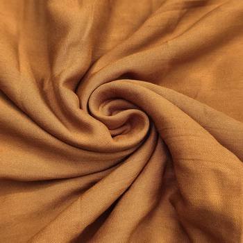 Mustard viscose georgette embroidered unstitched dress material 4