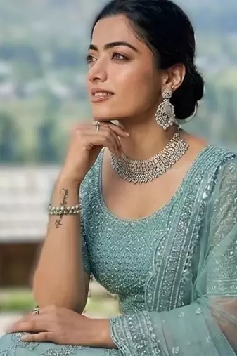 SKYBLUE Premium Wedding Lehenga Collection | Heavy Embroidered Butterfly Net Lehenga with Diamond Work