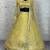 Yellow Color Embroidery Sequins Work Net Lehenga Choli Dupatta Set