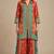 Orange  printed co-ord set