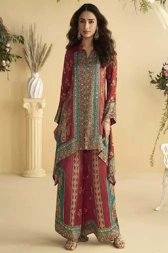 Rust printed co-ord set