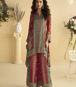 Rust printed co-ord set