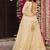 Cream heavily embellished anarkali