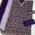 Purple silk semi stitched farshi salwar suit with codding dori & sequence work