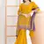  yellow chinon sharara suit for women festival wear