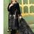  black velvet pakistani straight suit for women 