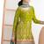  green chinon sharara suit for women festival wear