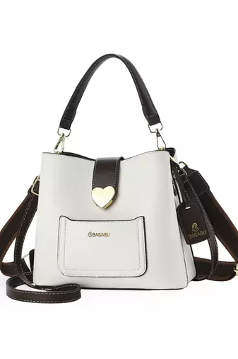 Handbag, detachable sling strap