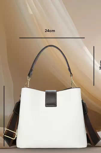 Handbag, detachable sling strap
