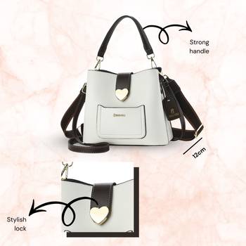 Handbag, detachable sling strap 4