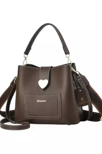 Handbag, detachable sling strap