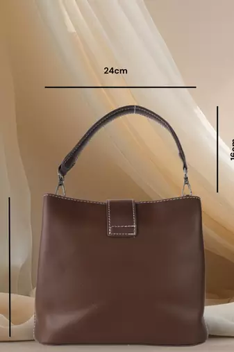 Handbag, detachable sling strap