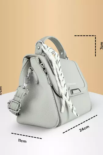 Handbag, detachable sling strap
