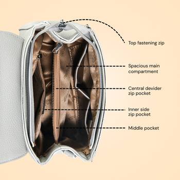 Handbag, detachable sling strap 5