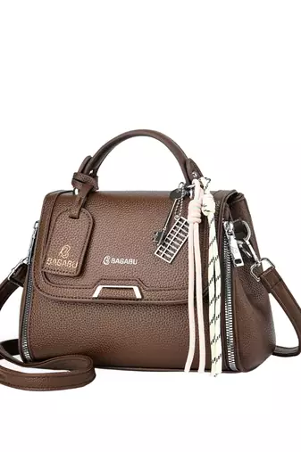 Handbag, detachable sling strap