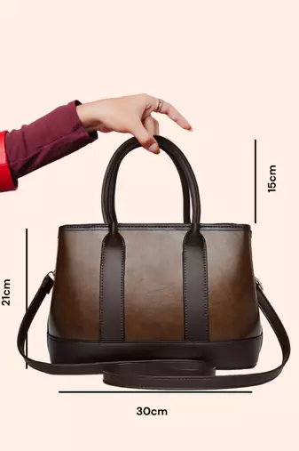 Handbag, detachable sling strap