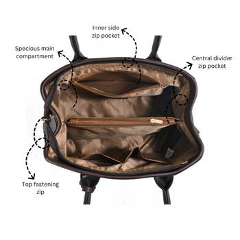 Handbag, detachable sling strap 5