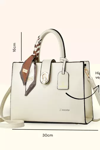 Handbag, detachable sling strap