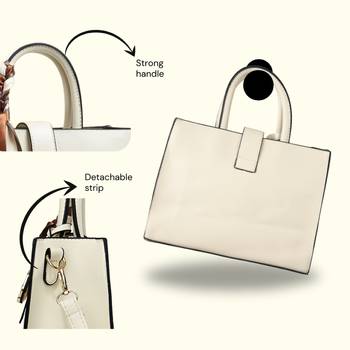 Handbag, detachable sling strap 4