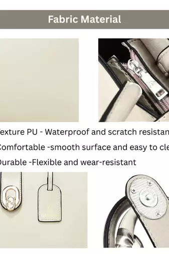 Handbag, detachable sling strap