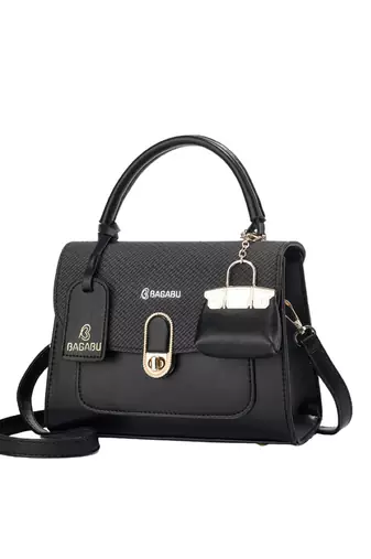 Handbag, detachable sling strap