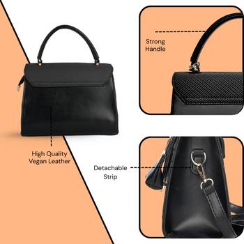Handbag, detachable sling strap 4