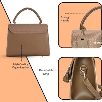 Handbag, detachable sling strap 4