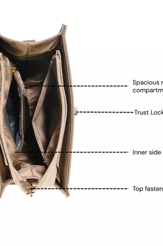 Handbag, detachable sling strap