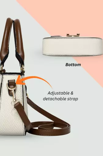 Handbag, detachable sling strap