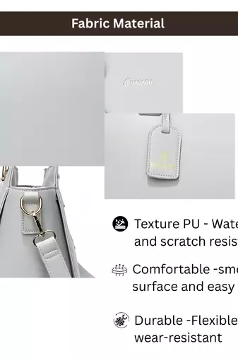 Handbag, detachable sling strap