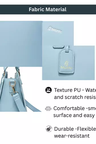 Handbag, detachable sling strap