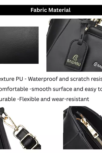 Handbag, detachable sling strap