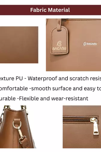 Handbag, detachable sling strap