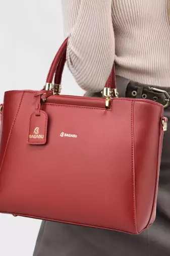 Handbag, detachable sling strap