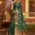 green soft art silk banarasi saree with blouse 