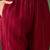 Maroon women kurta pant set