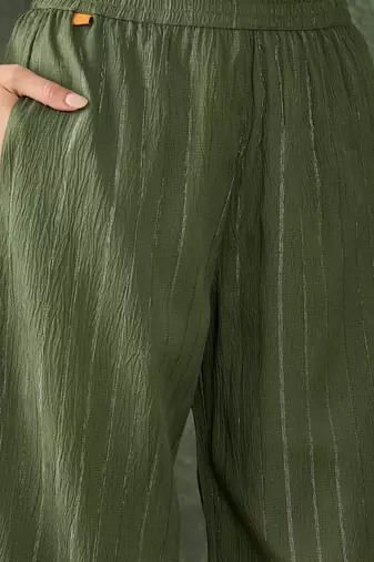 Mehndi women kurta pant set
